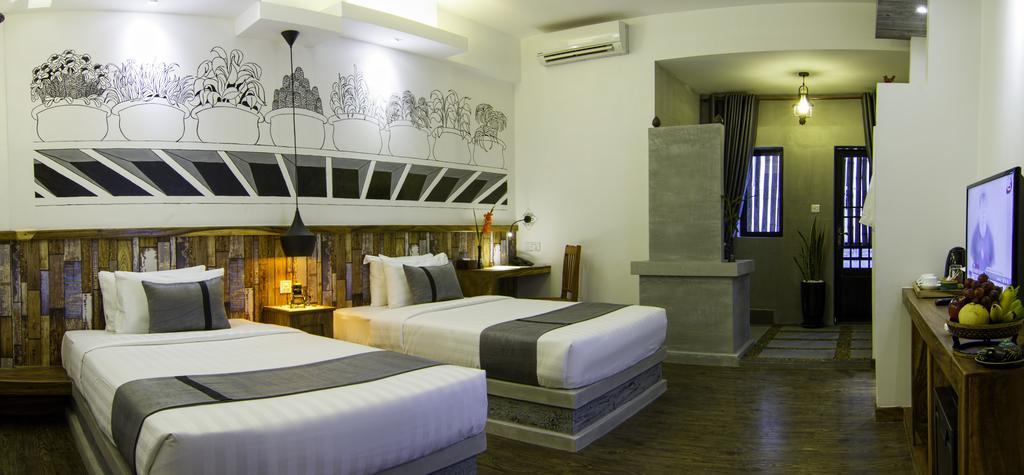 Double Leaf Boutique Hotel Phnom Penh Esterno foto