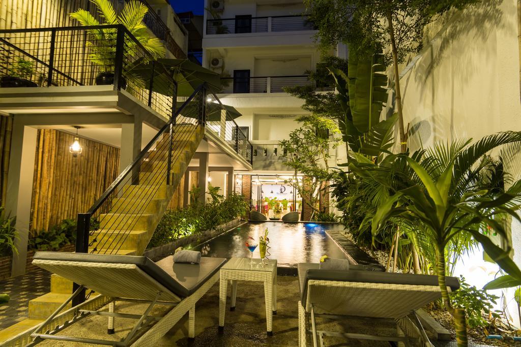 Double Leaf Boutique Hotel Phnom Penh Esterno foto