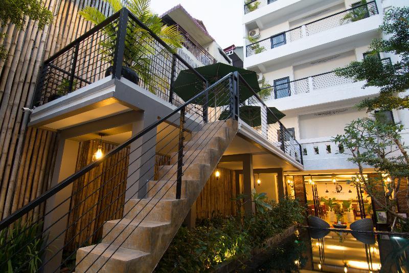 Double Leaf Boutique Hotel Phnom Penh Esterno foto